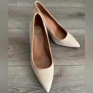 Vince Camuto Savilla Snake Embossed Design Pumps